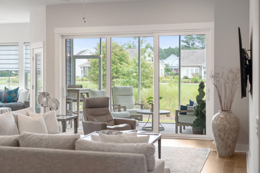 Furnished interior view inside a new home in , Mount Pleasant (Image 9). Furnished interior view inside a new home in , Mount Pleasant (Image 9).