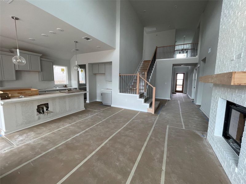 From Family Room to Open Concept Kitchen
