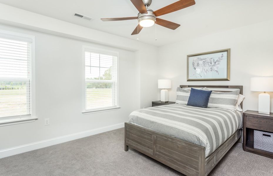 Furnished interior view inside a new home in Solana, Durham (Image 18).