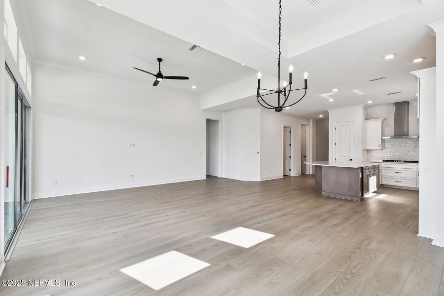 Spacious, unfurnished interior of a new home in Seven Pines 50' Front Entry, Jacksonville (Image 15).