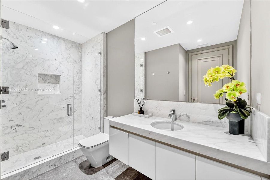 Furnished interior view inside a new home in The Estates at Acqualina, Sunny Isles Beach (Image 10).