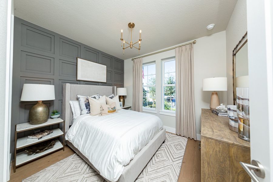 Furnished interior view inside a new home in ARTAVIA, Conroe (Image 13).