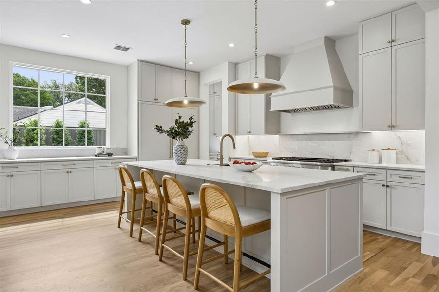 Furnished interior view inside a new home in , Dallas (Image 15).