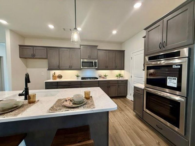 Furnished interior view inside a new home in , Hiram (Image 9).