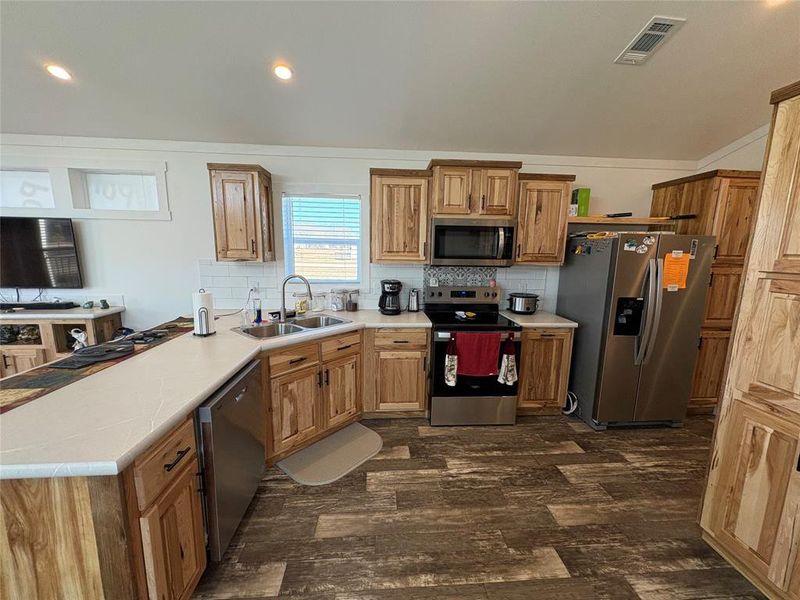 Furnished interior view inside a new home in , Quitman (Image 7).
