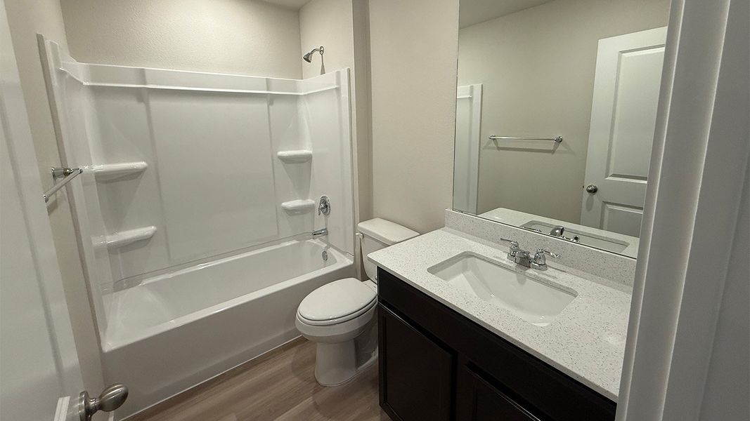 Furnished interior view inside a new home in Rancho Vista, Corpus Christi (Image 8). Furnished interior view inside a new home in Rancho Vista, Corpus Christi (Image 8).