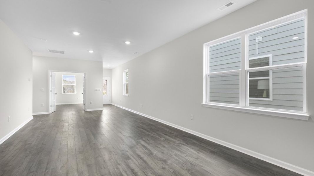 Spacious, unfurnished interior of a new home in The Villas at Haywood Glen, Knightdale (Image 13).