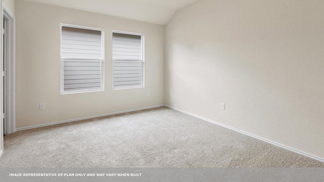 Spacious, unfurnished interior of a new home in Carillon, Manor (Image 20).