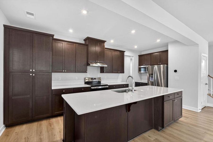 Furnished interior view inside a new home in , McDonough (Image 5).