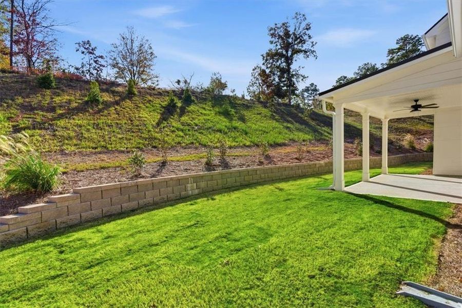 Exterior details and patio area of a home in Ford Landing, Acworth (Image 3).