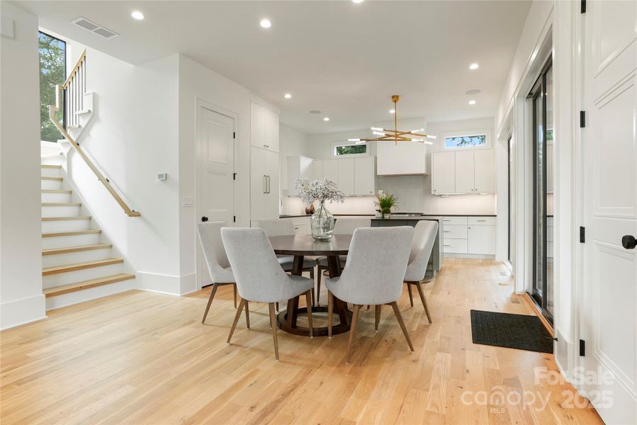 Furnished interior view inside a new home in , Charlotte (Image 32).