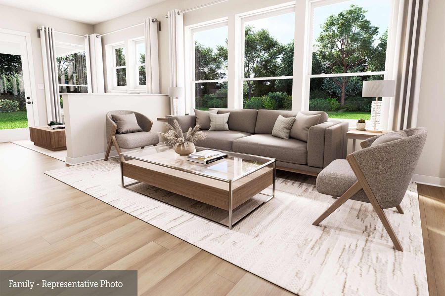 The Harlingen - Family Room