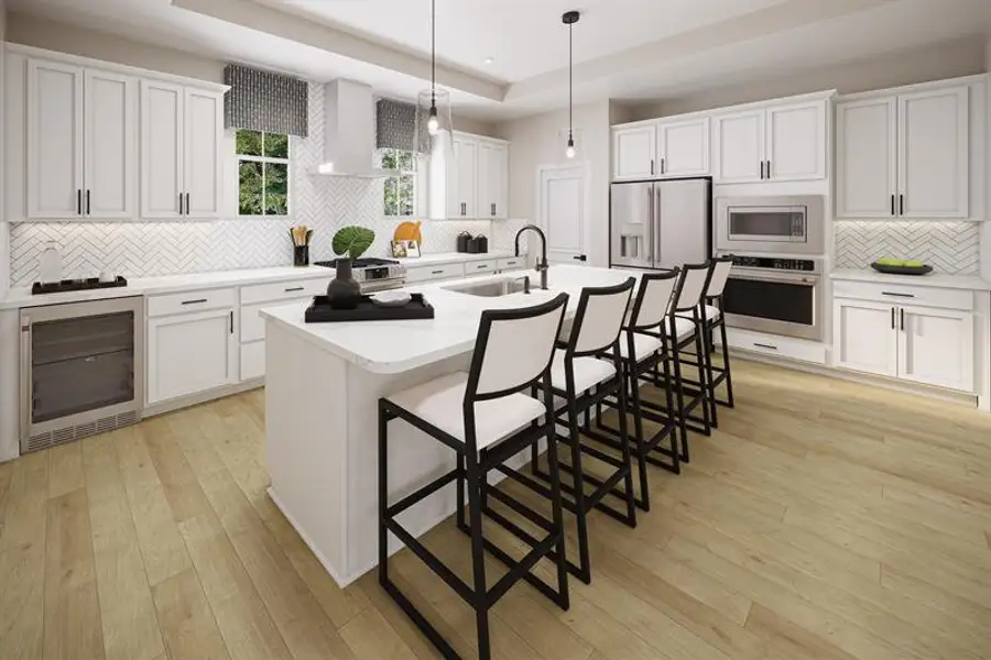 Representative furnished interior of a home built from the Riverbend by Ryan Homes in Seminole Palms Single-Family Homes, Palm Coast (Image 1). Representative furnished interior of a home built from the Riverbend by Ryan Homes in Seminole Palms Single-Family Homes, Palm Coast (Image 1).