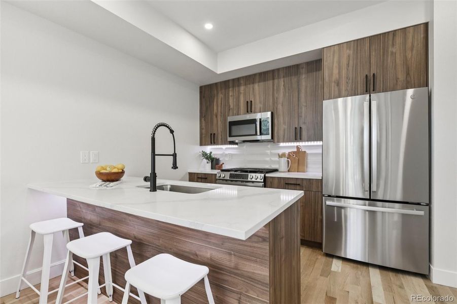 Furnished interior view inside a new home in , Denver (Image 7).