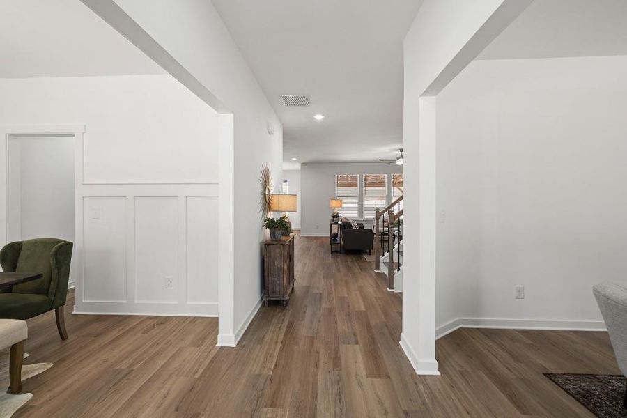 Furnished interior view inside a new home in Sutton's Landing, Statham (Image 5).