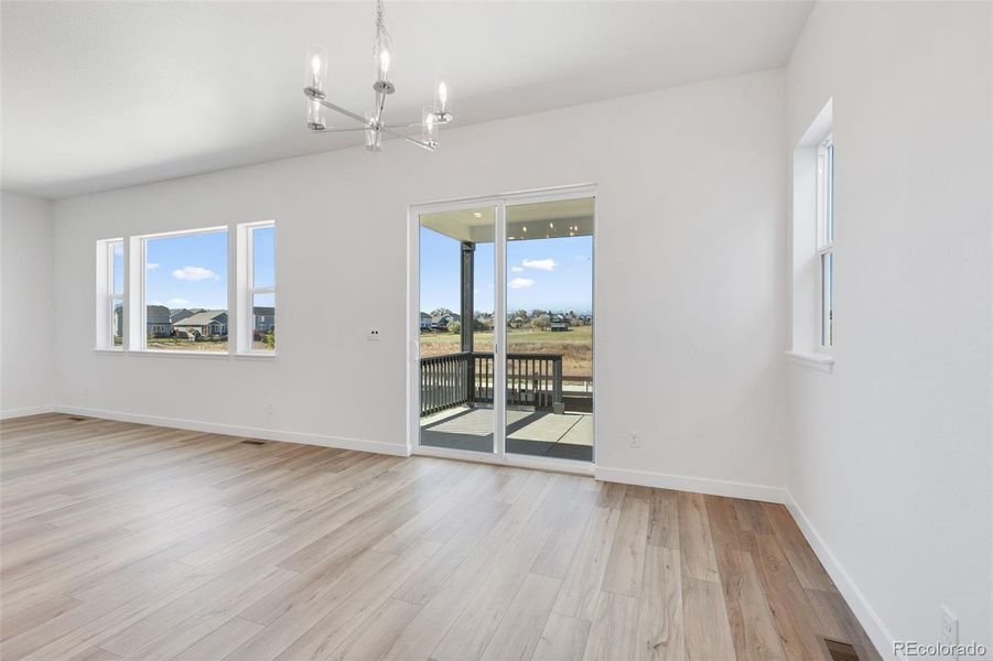 Spacious, unfurnished interior of a new home in Highlands Preserve, Mead (Image 32).