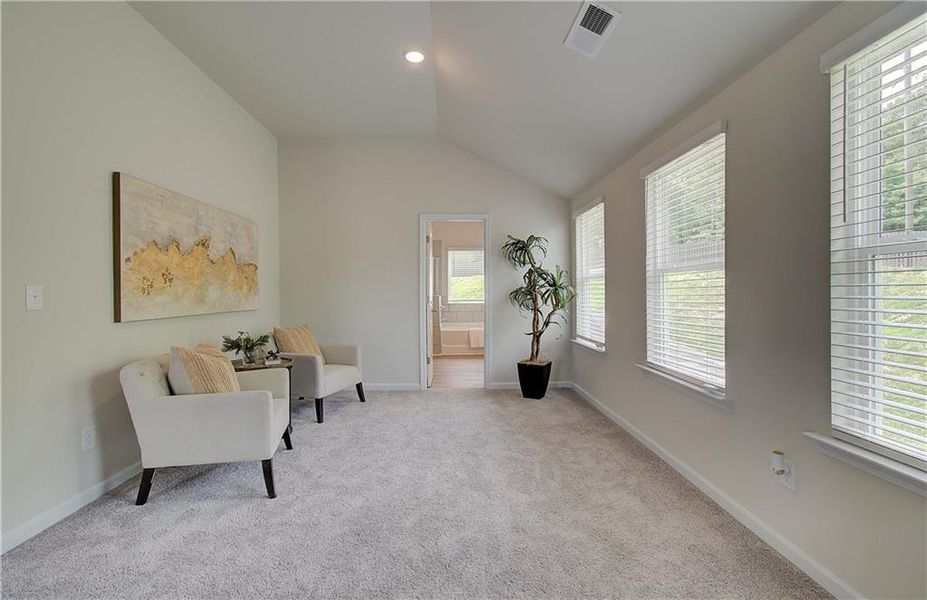 Furnished interior view inside a new home in Kingsmere Estates, Loganville (Image 7).