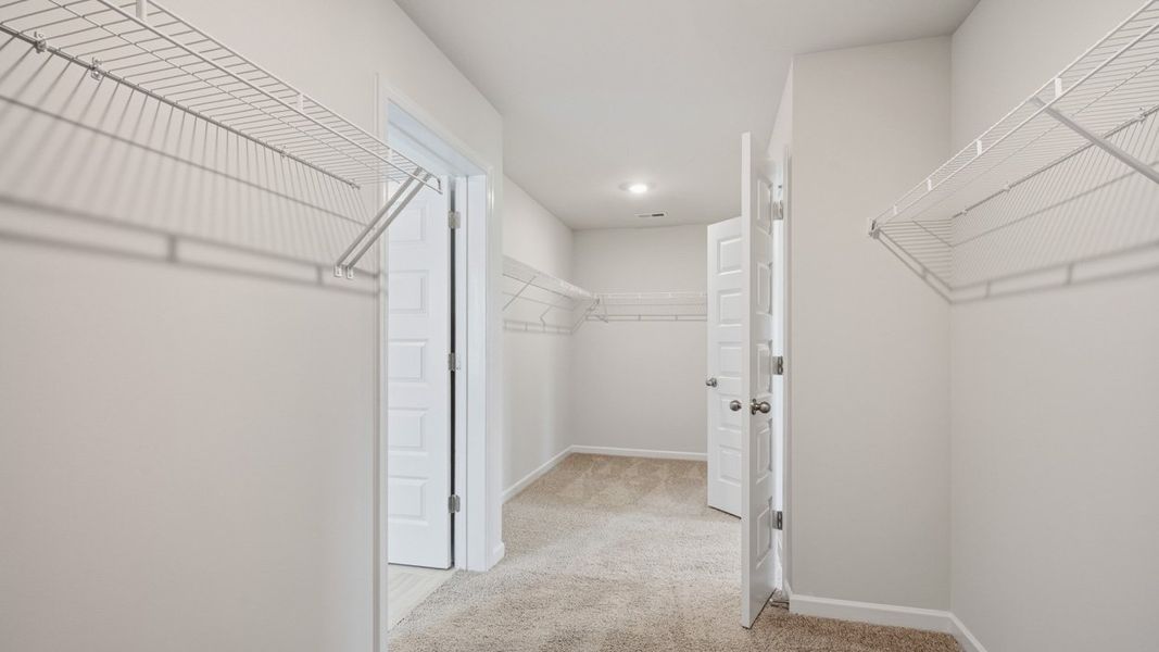 Spacious, unfurnished interior of a new home in The Gates at Pates Creek, Hampton (Image 29).
