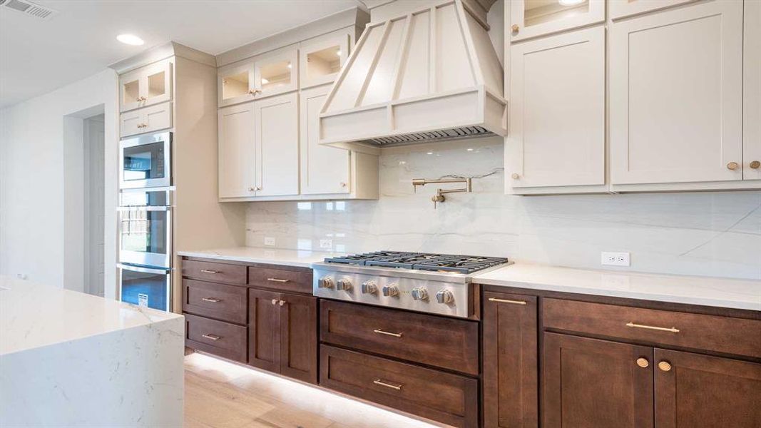 Furnished interior view inside a new home in North Sky 65', Celina (Image 11).