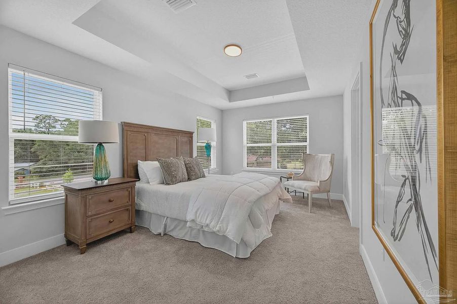 Furnished interior view inside a new home in Lexlee Estates, Pensacola (Image 19).
