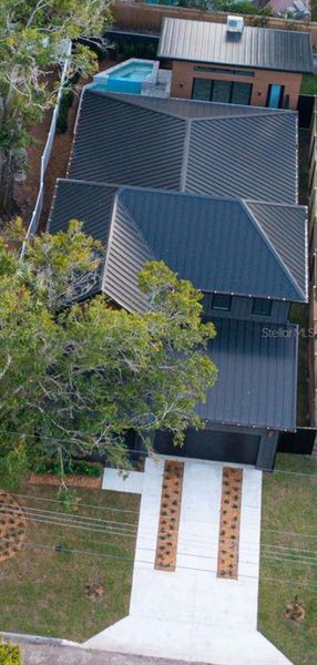 Exterior details and patio area of a home in , Tampa (Image 40). Exterior details and patio area of a home in , Tampa (Image 40).