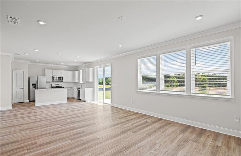 Spacious, unfurnished interior of a new home in Overland, Locust Grove (Image 25).