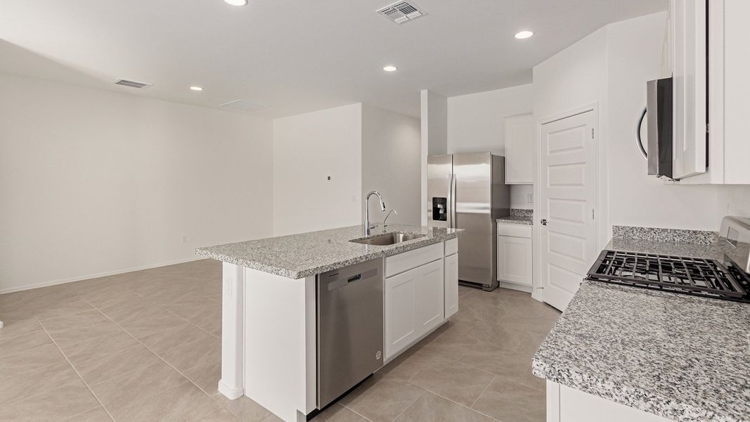 Furnished interior view inside a new home in Barnett Village, Marana (Image 10).