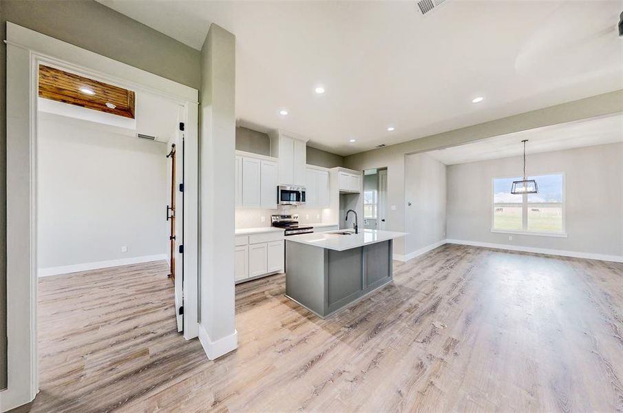 Furnished interior view inside a new home in , Wills Point (Image 10).