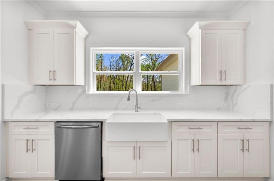 Furnished interior view inside a new home in , Gainesville (Image 9).
