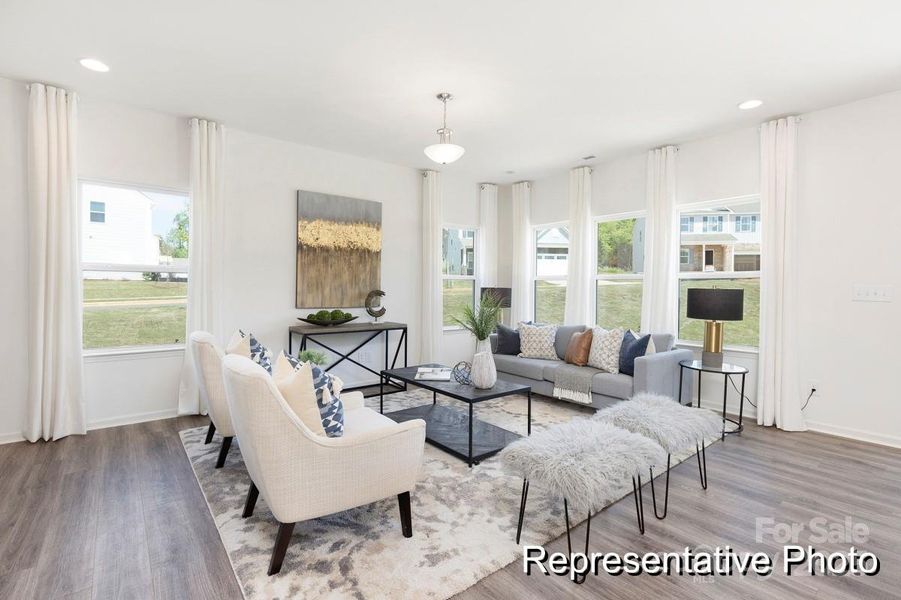 Furnished interior view inside a new home in Streamside, Red Cross (Image 15).
