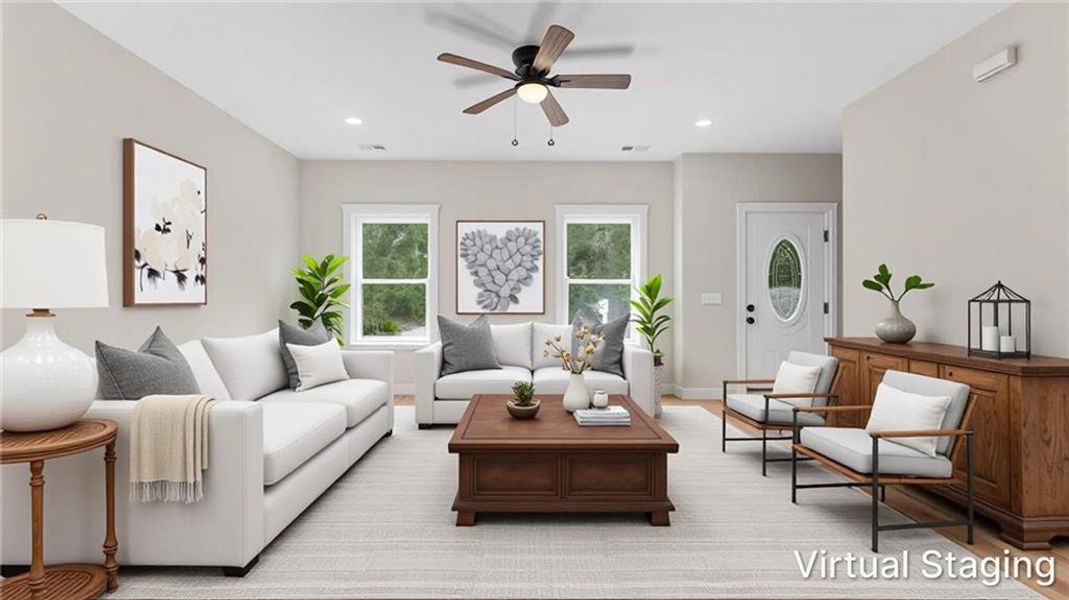 Furnished interior view inside a new home in , Rome (Image 11). Furnished interior view inside a new home in , Rome (Image 11).