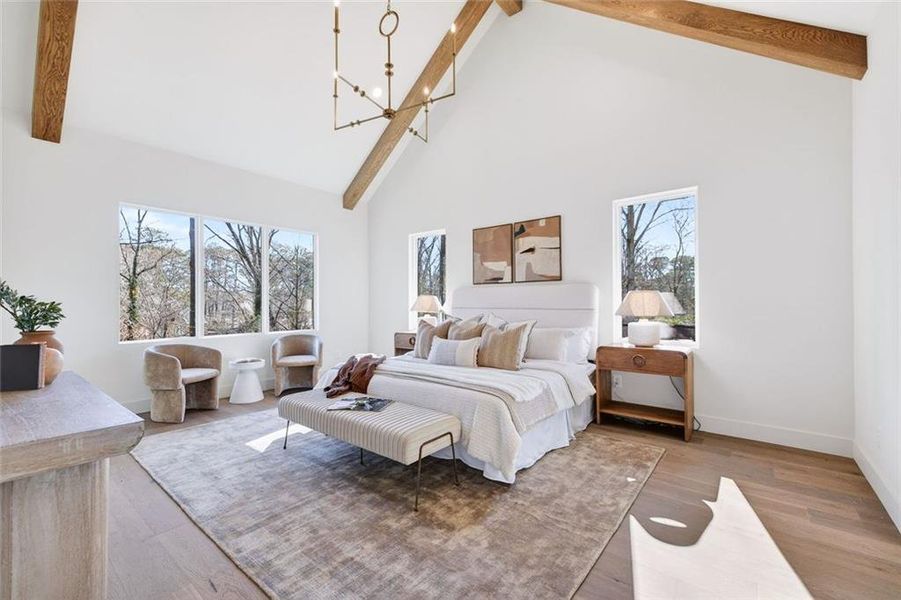 Furnished interior view inside a new home in , Atlanta (Image 33). Furnished interior view inside a new home in , Atlanta (Image 33).