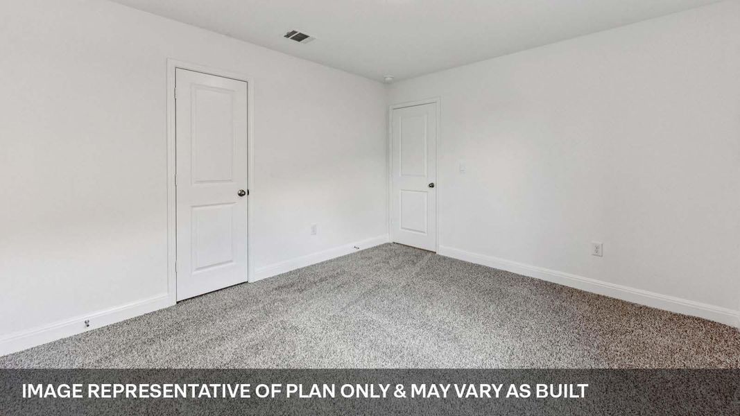 Spacious, unfurnished interior of a new home in Railhead, Cedar Creek (Image 25).