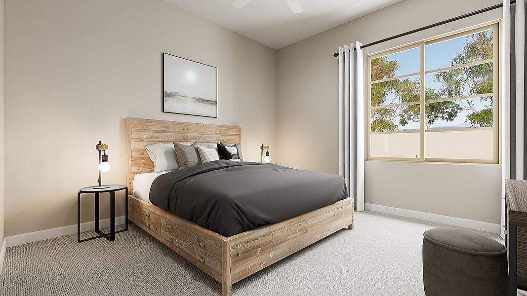 Representative furnished interior of a home built from the Cholla Plan 5541 by Tri Pointe Homes in Blossom Rock, Apache Junction (Image 27).