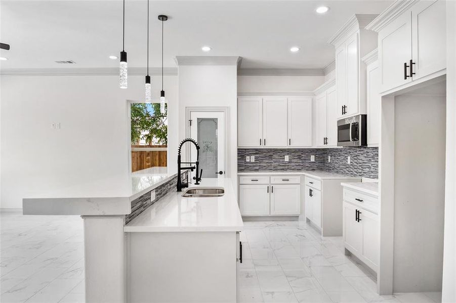 Furnished interior view inside a new home in , Dallas (Image 10). Furnished interior view inside a new home in , Dallas (Image 10).