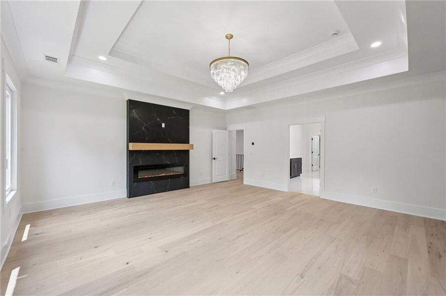 Spacious, unfurnished interior of a new home in , Buford (Image 56).