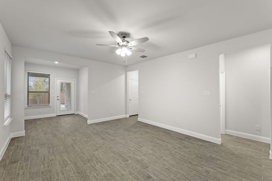 Front exterior of a new home in Redden Farms – Active Adult, Midlothian, TX, highlighting curb appeal (Image 11).