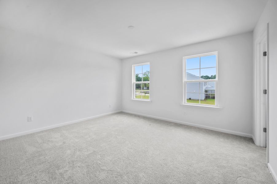 Spacious, unfurnished interior of a new home in Creekside at Andrews, Summerville (Image 13). Spacious, unfurnished interior of a new home in Creekside at Andrews, Summerville (Image 13).