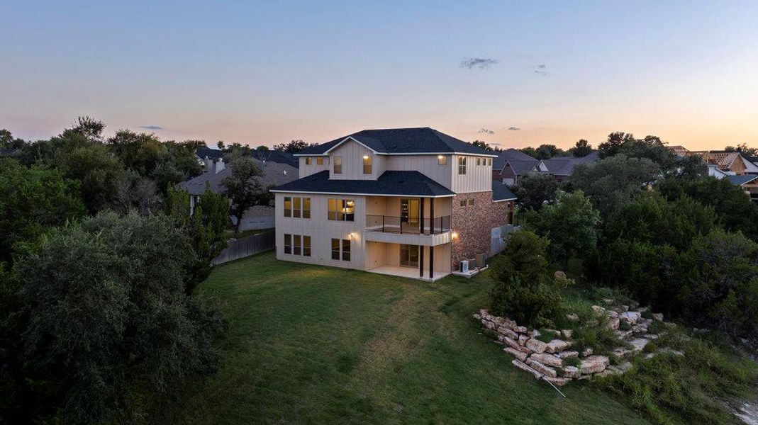 Exterior details and patio area of a home in , Belton (Image 25).