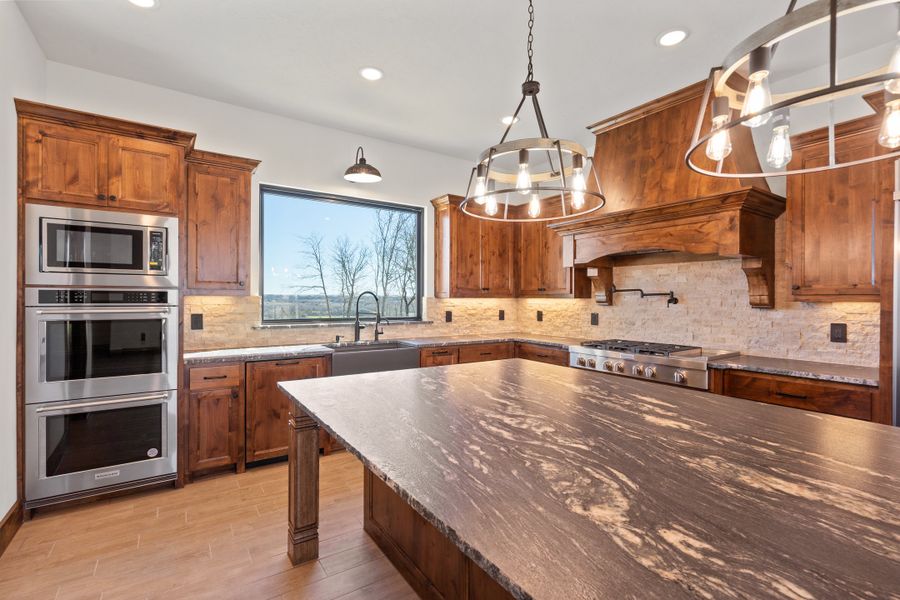 Furnished interior view inside a new home in Santana Ridge, Weatherford (Image 5).