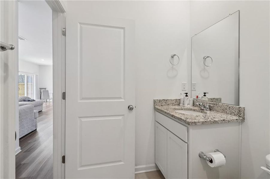 Furnished interior view inside a new home in , Gainesville (Image 16).