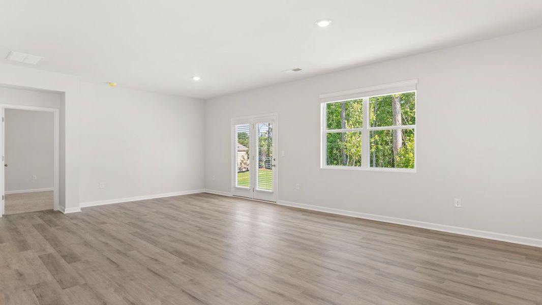 Representative unfurnished interior of a home built from the Cali by D.R. Horton in Oconee Overlook, Gainesville (Image 12).