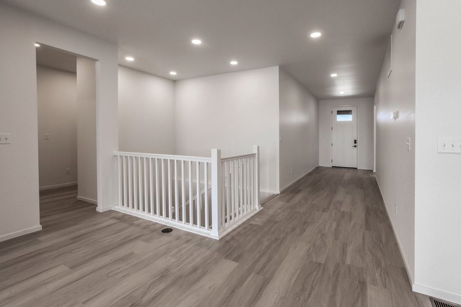 Spacious, unfurnished interior of a new home in Trailside, Timnath (Image 38). Spacious, unfurnished interior of a new home in Trailside, Timnath (Image 38).