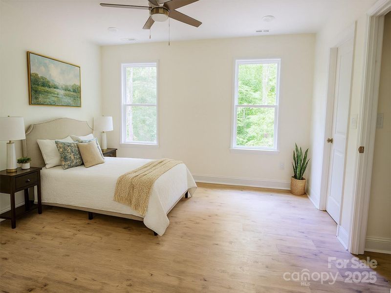 Furnished interior view inside a new home in , Charlotte (Image 14). Furnished interior view inside a new home in , Charlotte (Image 14).