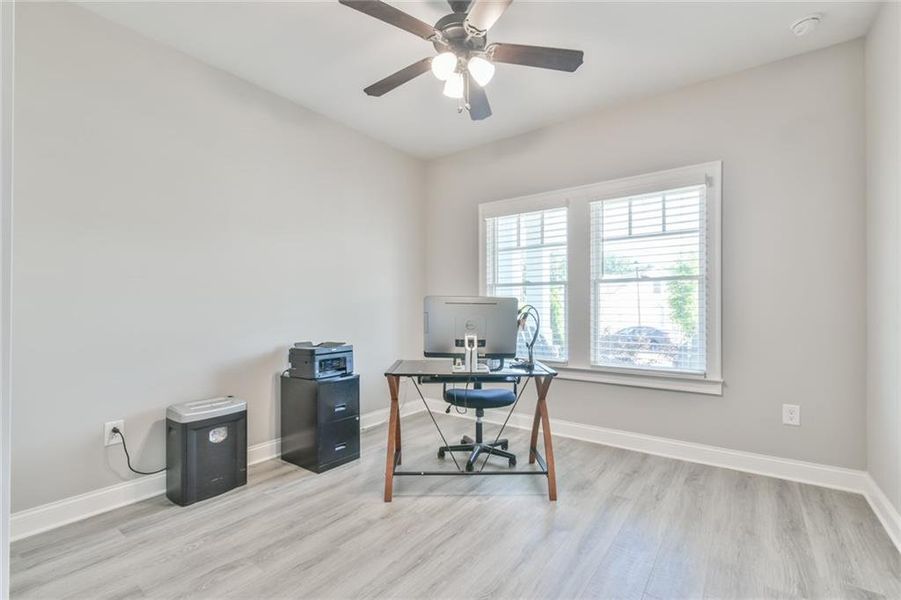 Furnished interior view inside a new home in , Dacula (Image 13).