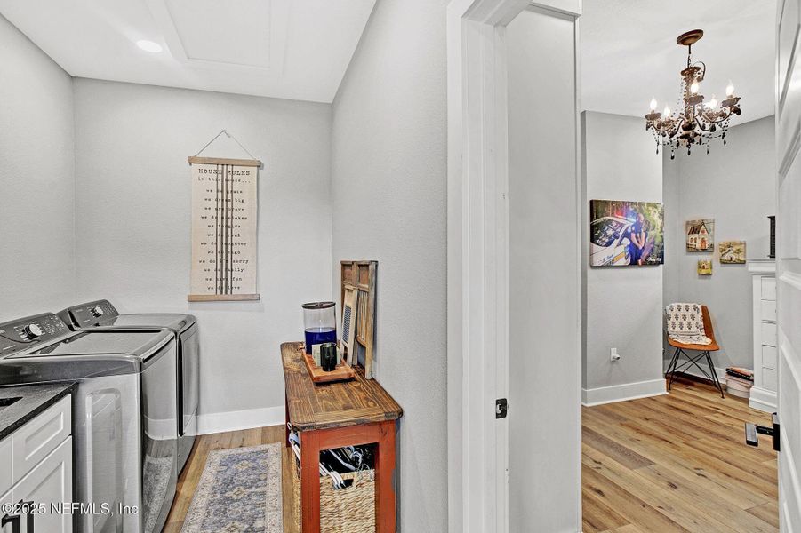 Furnished interior view inside a new home in , Green Cove Springs (Image 17).