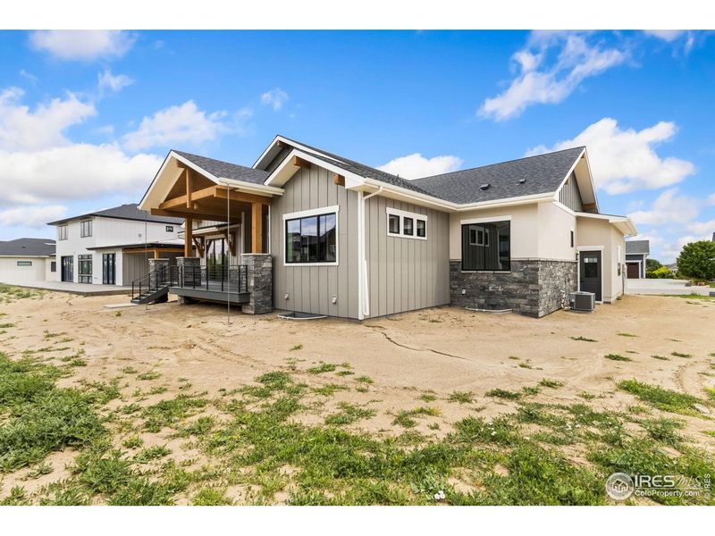 Exterior details and patio area of a home in , Windsor (Image 26).