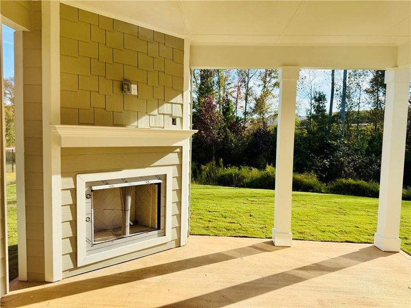 Exterior details and patio area of a home in Ponderosa Farms Estates, Gainesville (Image 3).