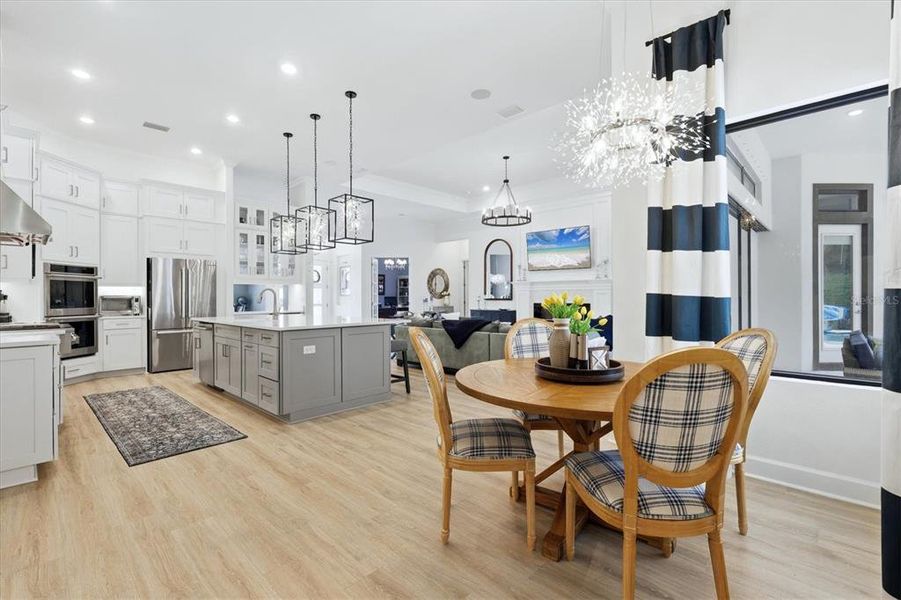 Furnished interior view inside a new home in , Sarasota (Image 7).