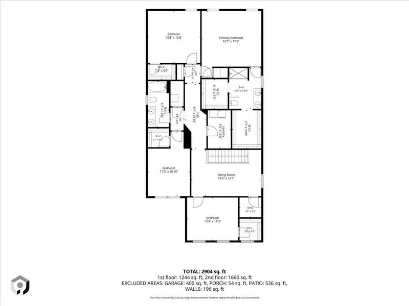 2D floor plan layout of this home in , Oakboro, NC (Image 6).